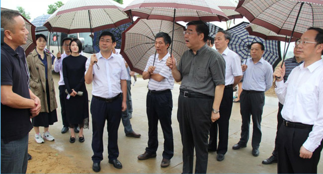 2017年8月水利部督導檢查襄州區(qū)農業(yè)水價綜合改革及高效節(jié)水建設